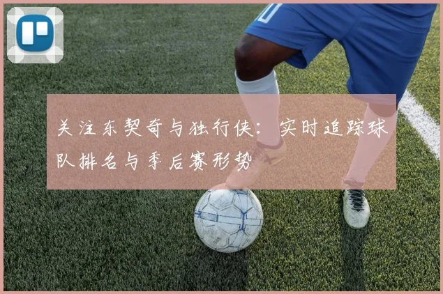 关注东契奇与独行侠：实时追踪球队排名与季后赛形势